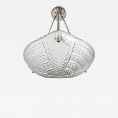 Jean Noverdy French Art Deco Pendant Chandelier by Noverdy - 4101919