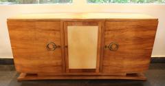 Jean Pascaud A French Art Deco Walnut Side Cabinet circa 1940 - 4775710