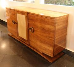 Jean Pascaud A French Art Deco Walnut Side Cabinet circa 1940 - 4775713