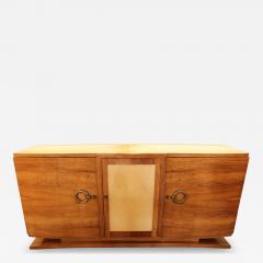 Jean Pascaud A French Art Deco Walnut Side Cabinet circa 1940 - 4811992