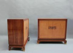 Jean Pascaud A Pair of Fine French Art Deco Rosewood Cabinets Commodes by Jean Pascaud - 3494822