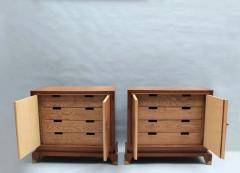Jean Pascaud A Pair of Fine French Art Deco Rosewood Cabinets Commodes by Jean Pascaud - 3494917