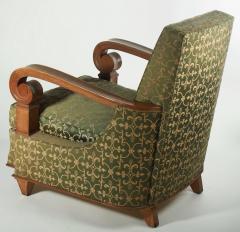 Jean Pascaud Attributed to Jean Pascaud Pair of Club Chairs - 1590864