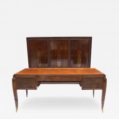 Jean Pascaud Fine French 1940s Desk and Cabinet by Jean Pascaud - 3123141