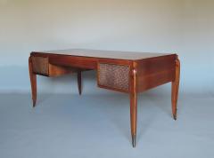 Jean Pascaud Fine French 1940s Walnut Desk by Jean Pascaud - 4012567