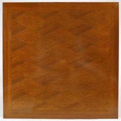 Jean Pascaud French 1940s Square Mahogany Game Table - 436344