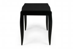 Jean Pascaud Jean Pascaud Art Deco French Black Lacquered Desk - 4273267