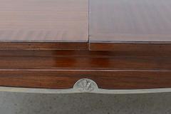 Jean Pascaud Late Art Deco Palisander Extension Dining Table by Jean Pascaud - 4694978