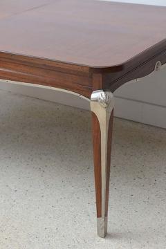 Jean Pascaud Late Art Deco Palisander Extension Dining Table by Jean Pascaud - 4694992