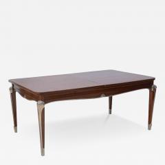 Jean Pascaud Late Art Deco Palisander Extension Dining Table by Jean Pascaud - 4699182