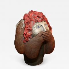 Jean Paul Bonnet Three Faced Sculpture by Jean Paul Bonnet - 878918