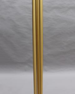 Jean Perzel 2 Fine French Mid Century Bronze and Glass Floor Lamps by Perzel - 2004701