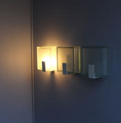 Jean Perzel 3 Exterior Watertight Glass Slab Sconces by Jean Perzel - 2149022