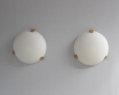 Jean Perzel 5 Fine French Art Deco Flush Mounts or Wall Sconces by Jean Perzel - 4151204