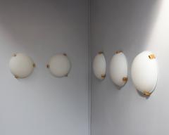Jean Perzel 5 Fine French Art Deco Flush Mounts or Wall Sconces by Jean Perzel - 4151211