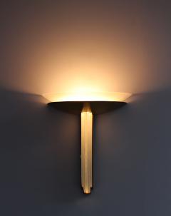 Jean Perzel A FINE LARGE FRENCH ART DECO BRONZE AND GLASS WALL LIGHT BY PERZEL - 745899