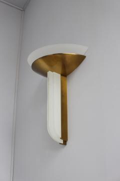 Jean Perzel A FINE LARGE FRENCH ART DECO BRONZE AND GLASS WALL LIGHT BY PERZEL - 745900