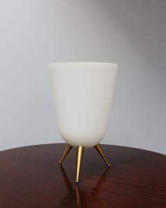 Jean Perzel A Pair of Fine French Mid Century Glass and Bronze Table Lamps by Jean Perzel - 4151264