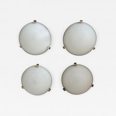 Jean Perzel A SET OF 4 FINE FRENCH ART DECO FLUSH MOUNT WALL SCONCE BY JEAN PERZEL - 839593