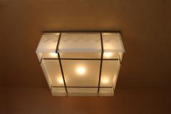 Jean Perzel FINE FRENCH MODERNIST FLUSH MOUNT ATTRIBUTED TO PERZEL - 621294