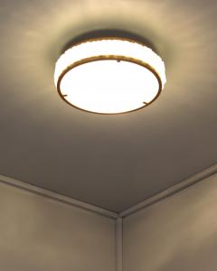 Jean Perzel Fine French 1970s Queens Necklace Flush Mount by Perzel - 4333324