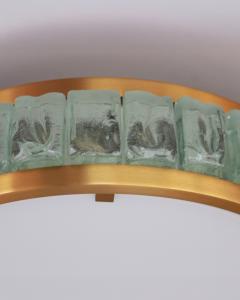 Jean Perzel Fine French 1970s Queens Necklace Flush Mount by Perzel - 4333331