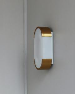 Jean Perzel Fine French Art Deco Bronze and Glass Ceiling or Wall Light by Perzel - 4317472