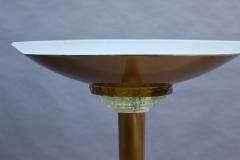 Jean Perzel Fine French Art Deco Bronze and Glass Floor Lamp by Jean Perzel - 2004553