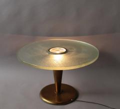 Jean Perzel Fine French Art Deco Illuminated Gueridon by Jean Perzel - 395737