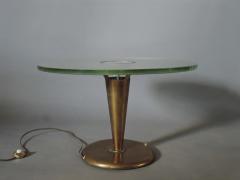 Jean Perzel Fine French Art Deco Illuminated Gueridon by Jean Perzel - 3117546