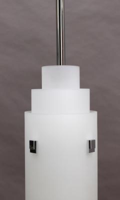 Jean Perzel Fine French Art Deco Pendant by Jean Perzel with a Very Long Rod 120 in  - 1193157