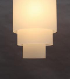 Jean Perzel Fine French Art Deco Pendant by Jean Perzel with a Very Long Rod 120 in  - 1193159