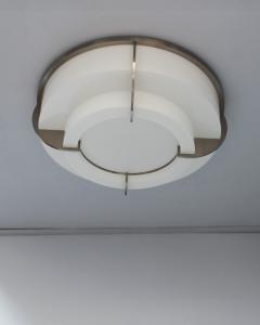 Jean Perzel Fine French Art Deco Two Tiered Flush Mount by Jean Perzel - 4317603