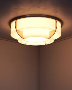 Jean Perzel Fine French Art Deco Two Tiered Flush Mount by Jean Perzel - 4317604