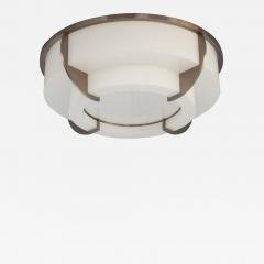 Jean Perzel Fine French Art Deco Two Tiered Flush Mount by Jean Perzel - 4319185