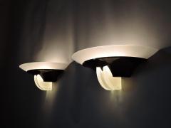 Jean Perzel Four Fine French Art Deco Glass and Bronze Sconces by Perzel - 466590