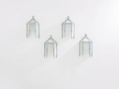 Jean Perzel Jean Perzel set of four original cut glass wall lights from 1930s - 4341599