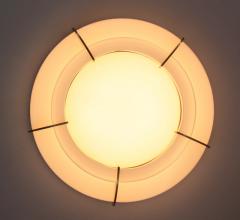 Jean Perzel Large Fine French Art Deco Two Tiered Flush Mount by Jean Perzel - 3494967