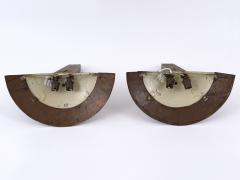 Jean Perzel Set of Two Rare Monumental Art Deco Sconces or Wall Lights France 1920s - 4756349
