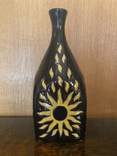 Jean Picart Le Doux Ceramic Bottle by Jean Picart Le Doux Sant Vicens France 1960s - 2604243