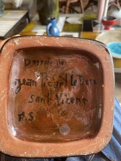 Jean Picart Le Doux Ceramic Bottle by Jean Picart Le Doux Sant Vicens France 1960s - 2604258