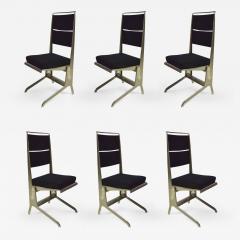 Jean Prouv 6 Folding Chairs Designed by Jean Prouv Edited by Tecta 1983 - 850602