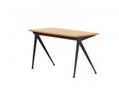 Jean Prouv Jean Prouv Compas Direction Desk in Natural Oak and Black Metal for Vitra - 743981