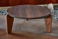 Jean Prouv Jean Prouv Gu ridon Bas Coffee Table in Walnut for Vitra - 903155