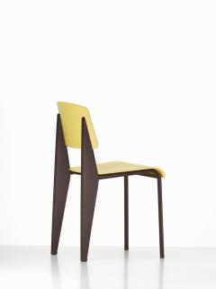 Jean Prouv Jean Prouv Standard Chair SP in Citron and Chocolate for Vitra - 964982