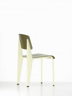 Jean Prouv Jean Prouv Standard Chair SP in Citron and Chocolate for Vitra - 964988