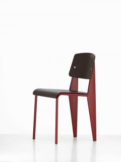 Jean Prouv Jean Prouv Standard Chair SP in Teak Brown and Mint for Vitra - 964949