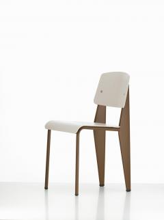 Jean Prouv Jean Prouv Standard Chair SP in Teak Brown and Mint for Vitra - 964950