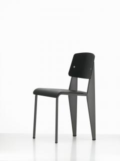Jean Prouv Jean Prouv Standard Chair SP in Teak Brown and Mint for Vitra - 964952