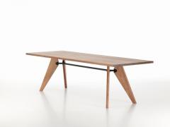 Jean Prouv Jean Prouv Table Solvay in Dark Smoked Oak for Vitra - 751331